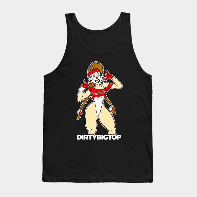 CLOWN GIRL SODA Tank Top by PEQ PIT